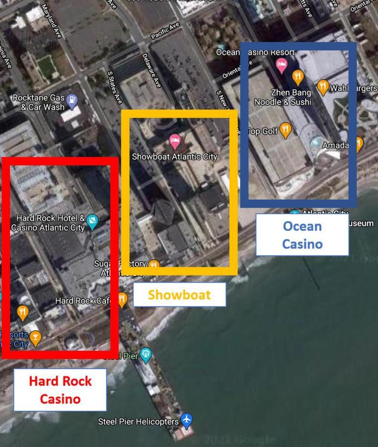 Boardwalk King Bed Retreats By Cozysuites Atlantic City Exterior foto